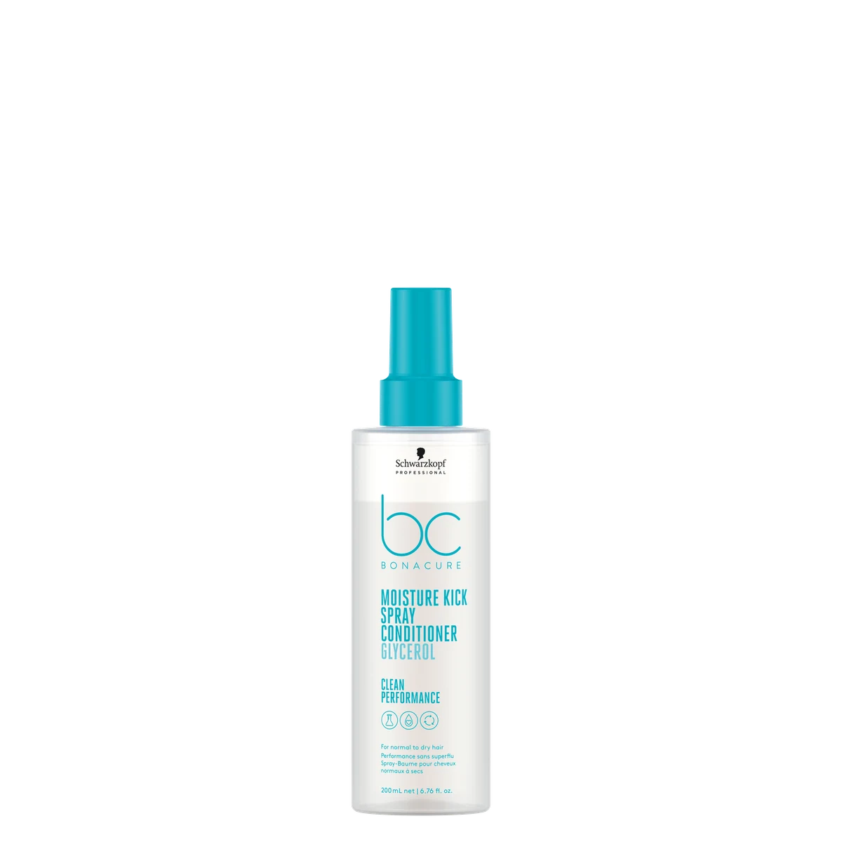 מרכך ספריי Bonacure Moisture Kick · 200 מ״ל