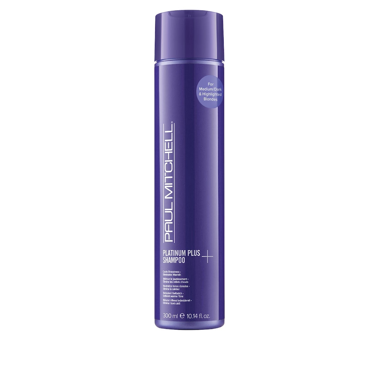 שמפו פלטינום פלוס · PLATINUM PLUS SHAMPOO · 300 ml