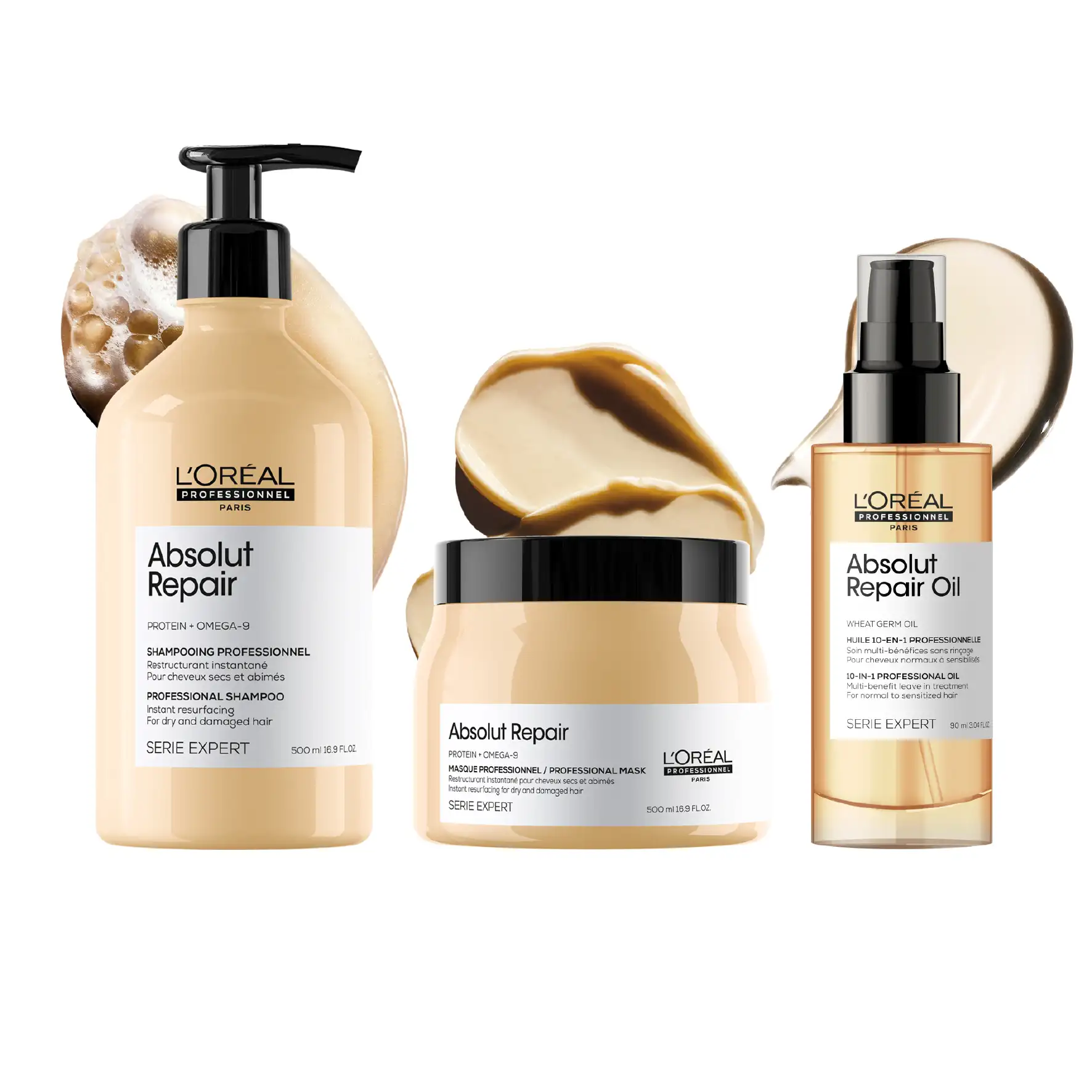 צילום מקור של L’Oréal Professionnel מסדרת Absolut Repair & Metal Detox, פריט 1