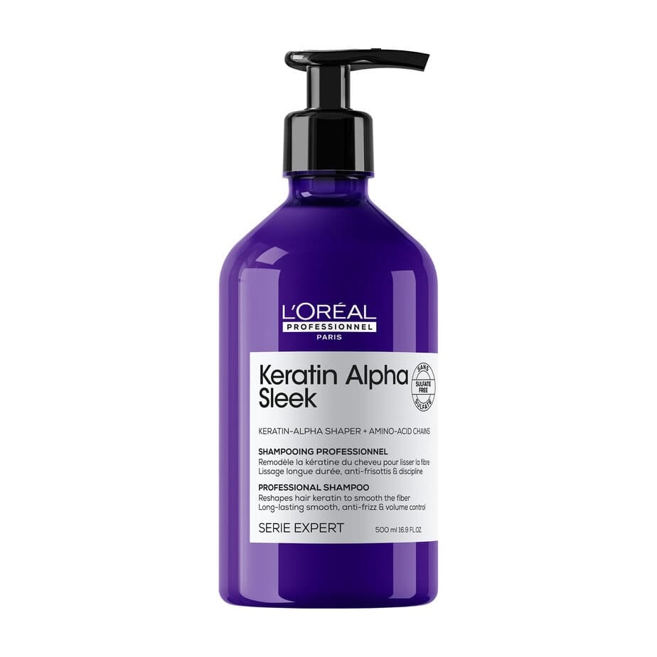 צילום מקור של L’Oréal Professionnel מסדרת Keratin Alpha Sleek & Liss Unlimited, פריט 4