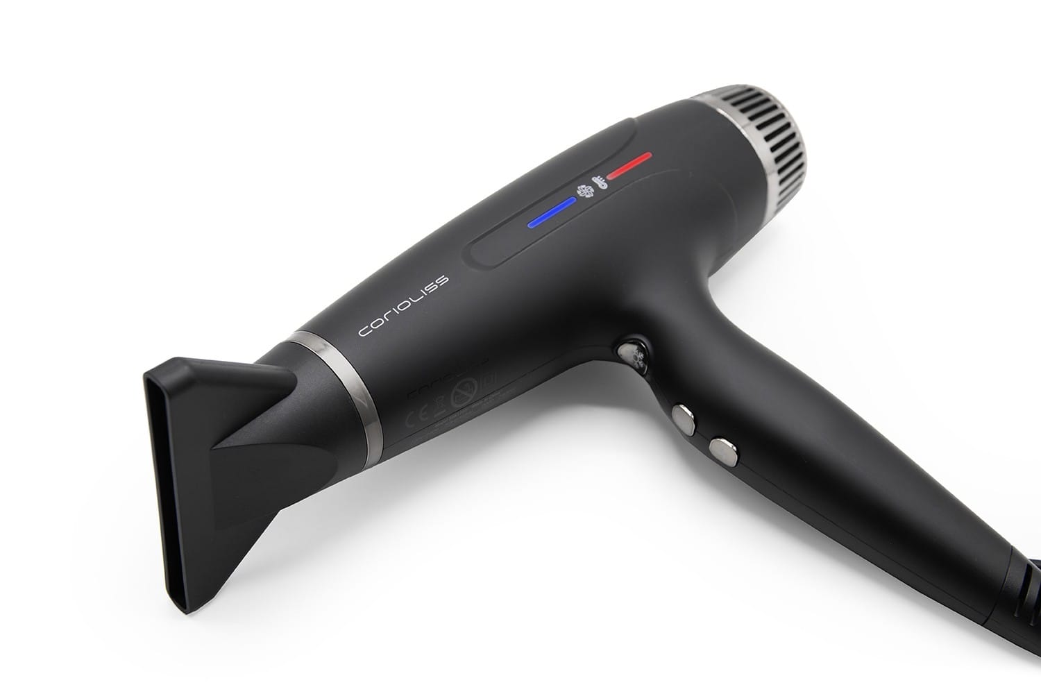 צילום מוצר רשמי של Corioliss Typhoon Black Chrome, זווית 2