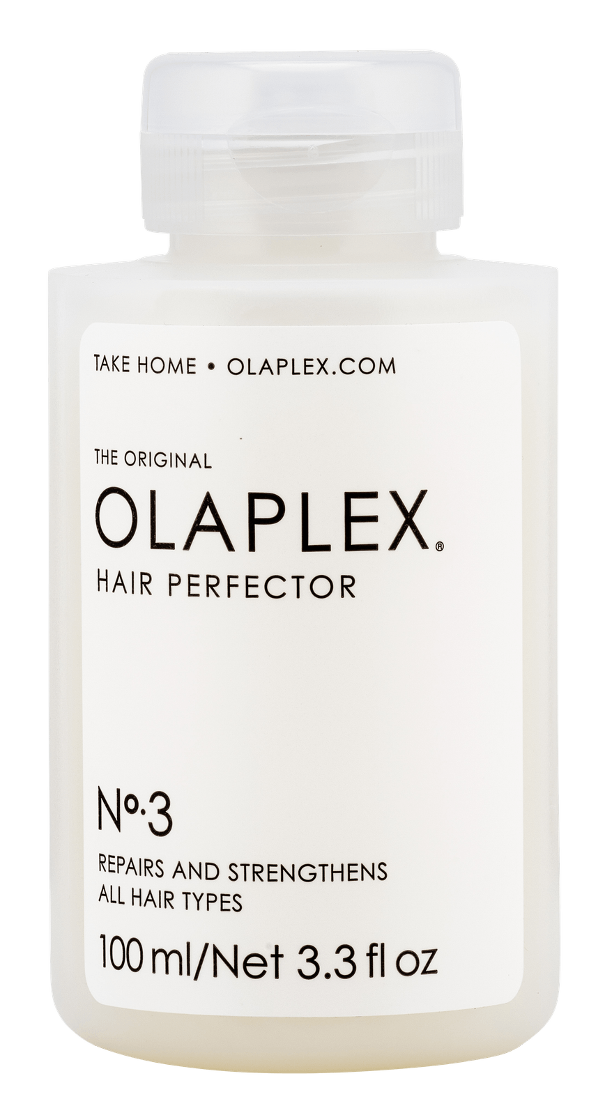 No.3 Hair Perfector של OLAPLEX בצילום מוצר מקורי