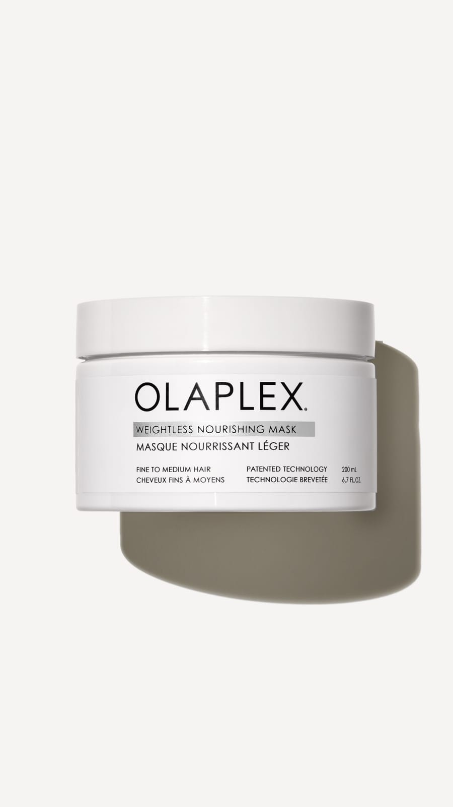 Weightless Nourishing Mask · 200ml של OLAPLEX בצילום מוצר מקורי