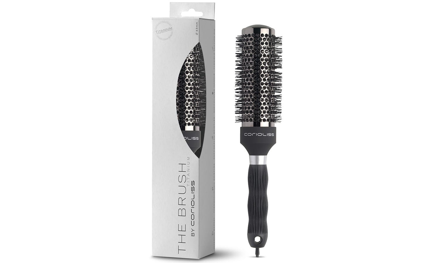 צילום מוצר רשמי של Corioliss The Brush Titanium 43mm, זווית 3