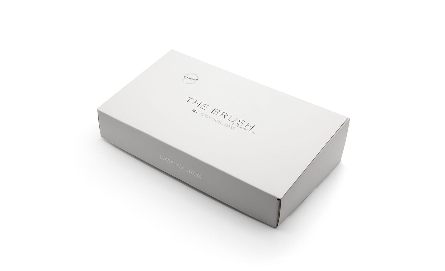 מארז THE BRUSH by Corioliss TITANIUM · 3 מברשות פן
