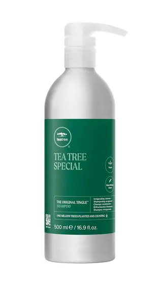 שמפו טי טרי · TEA TREE SPECIAL SHAMPOO · 500ml Alu