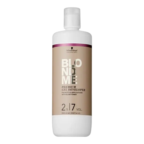 BLONDME Premium Gel Developer 2% · 7 Vol · 1000 מ״ל