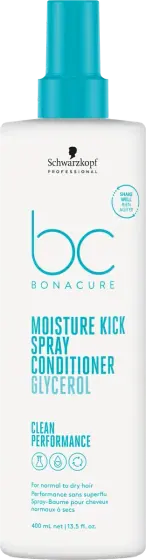 מרכך ספריי Bonacure Moisture Kick · 400 מ״ל
